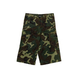 Commander Green Camo Cargo Jorts - Green Camouflage
