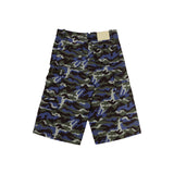 Commander Blue Camo Cargo Jorts - Blue Camouflage