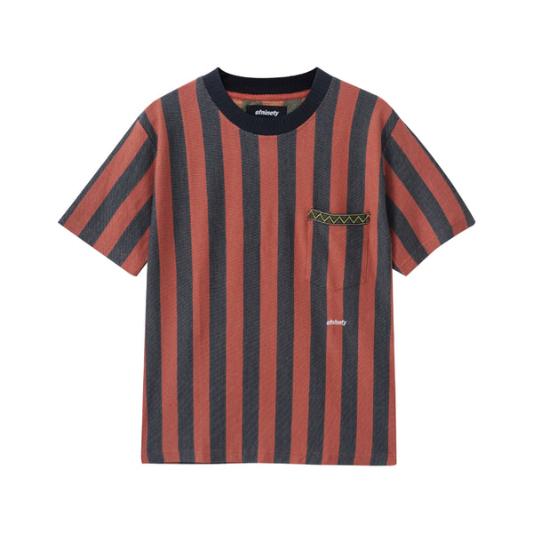 Striped Jacquard - Vermilion