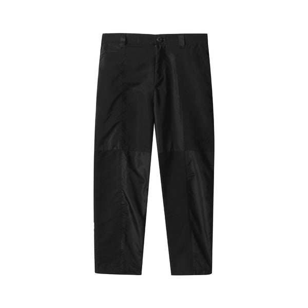 Patchwork Nylon Pants - Black