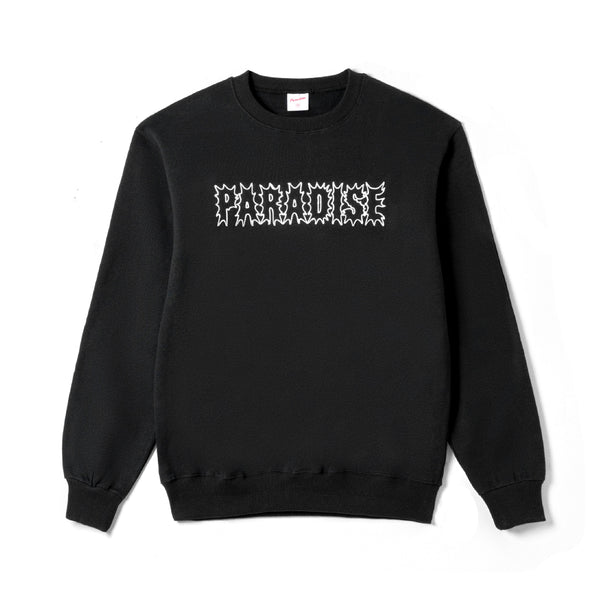 Morbid Chainstitch Sweater - Black