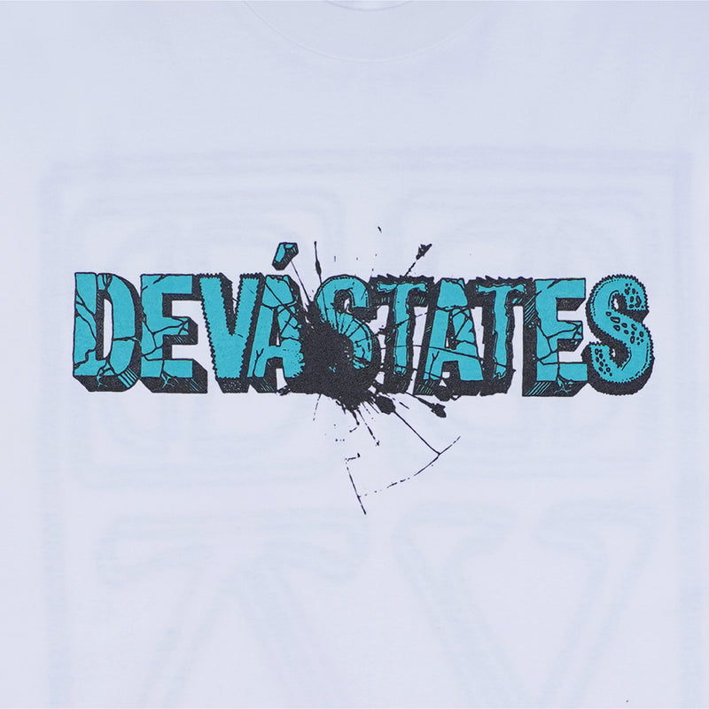 Cracked Logo - White