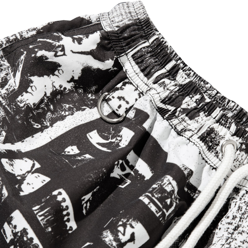 Stomp 3 Shorts - Black White
