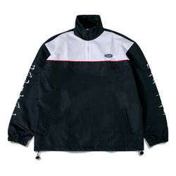 Half Zip - White/Navy