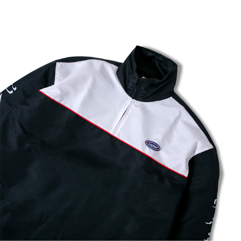 Half Zip - White/Navy