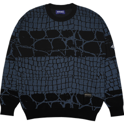 Reptile Knitwear - Black Navy