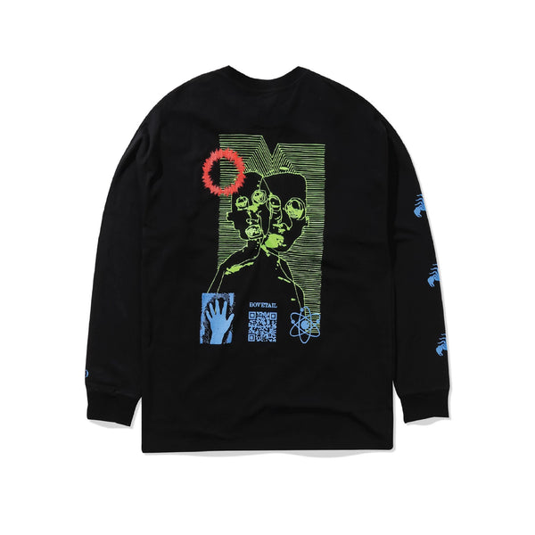 Faces Longsleeve - Black