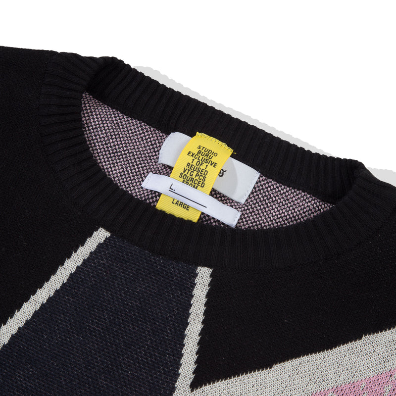Elhaus X Buru Crewneck Dinamo - Black