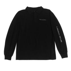 Decline 3 Longsleeve Polo Shirt - Black
