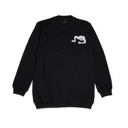 Unsettled 9 Crewneck - Black
