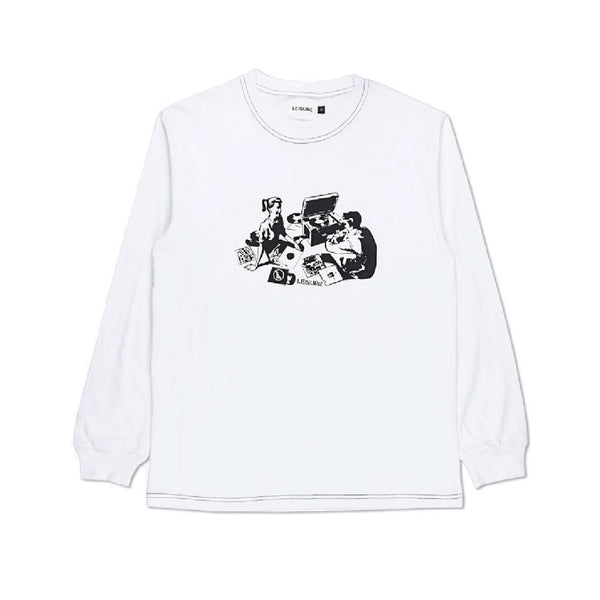Records Longsleeve - White