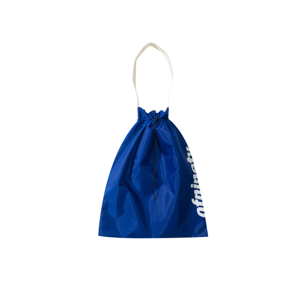 Ripstop Nylon Bag - Blue/Brown