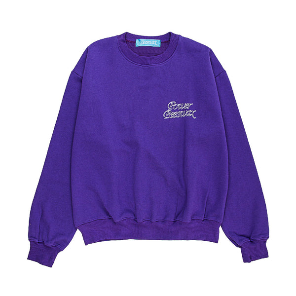 Outline Logo Crewneck - Purple