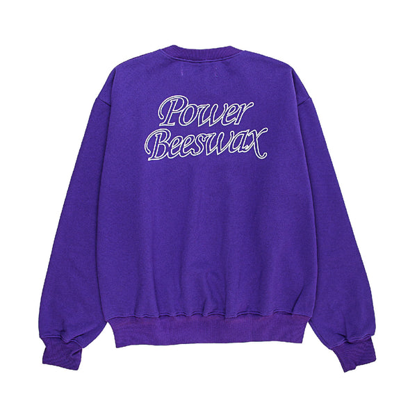 Outline Logo Crewneck - Purple