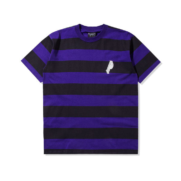 D2 Basic Stripe - Black/Purple