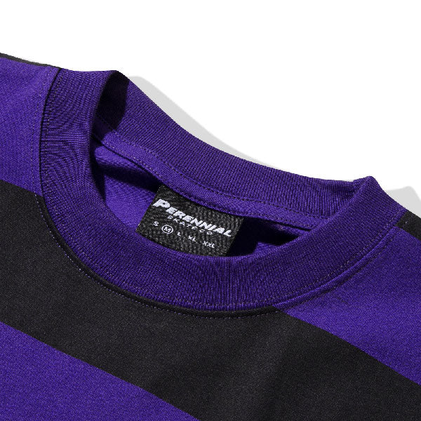 D2 Basic Stripe - Black/Purple