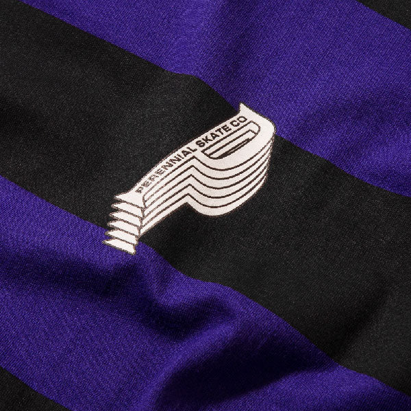 D2 Basic Stripe - Black/Purple