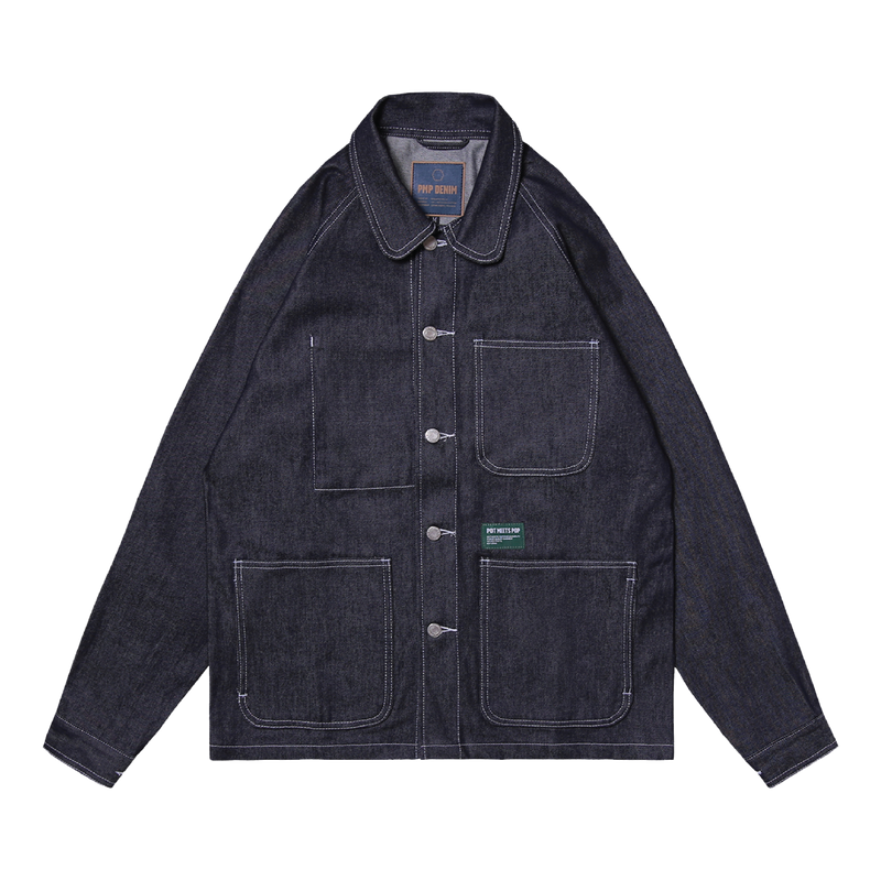 Crutch Chore Coat Jacket - Deep Blue