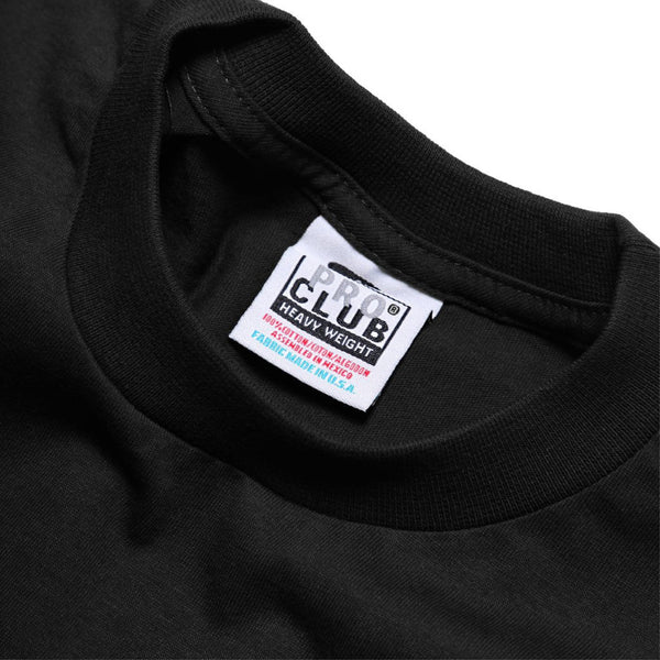 Heavyweight Cotton Short Sleeve - Black