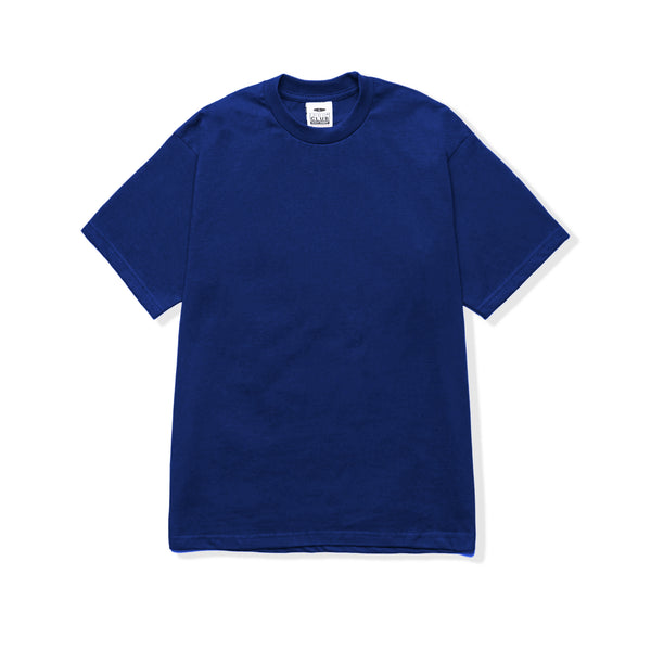 Heavyweight Cotton Short Sleeve - Blue