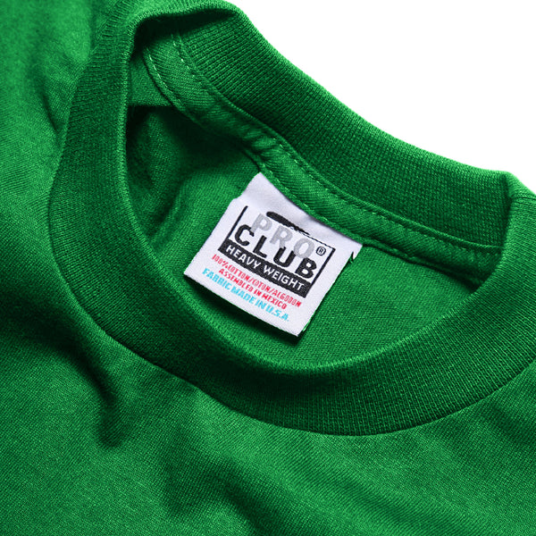 Heavyweight Cotton Short Sleeve - Green