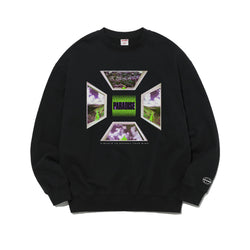 Impressionism Crewneck - Black
