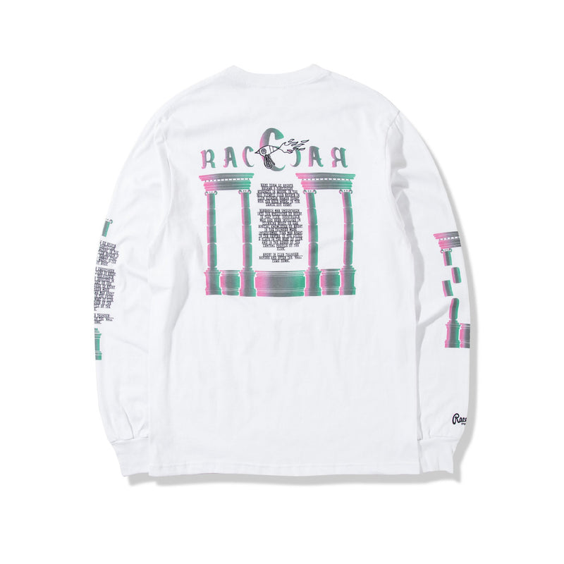 Columns Longsleeve - White