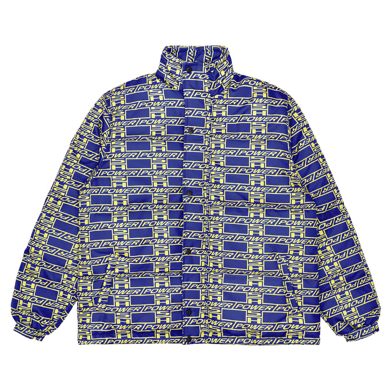 Powers Puffer - Blue Yellow