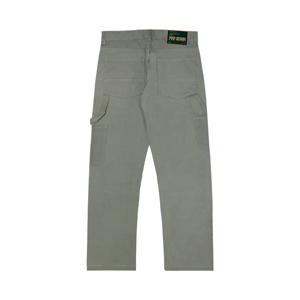 Cacho Carpenter Pale Green Canvas - Pale Green
