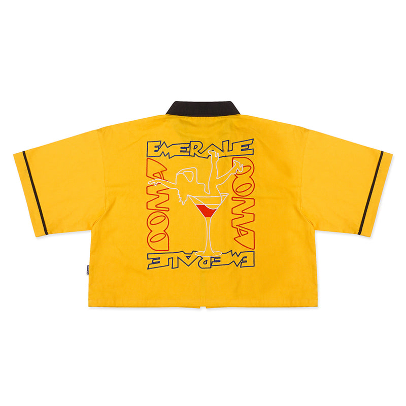 Emerale + Ooma Shirt Women Cocktail - Yellow