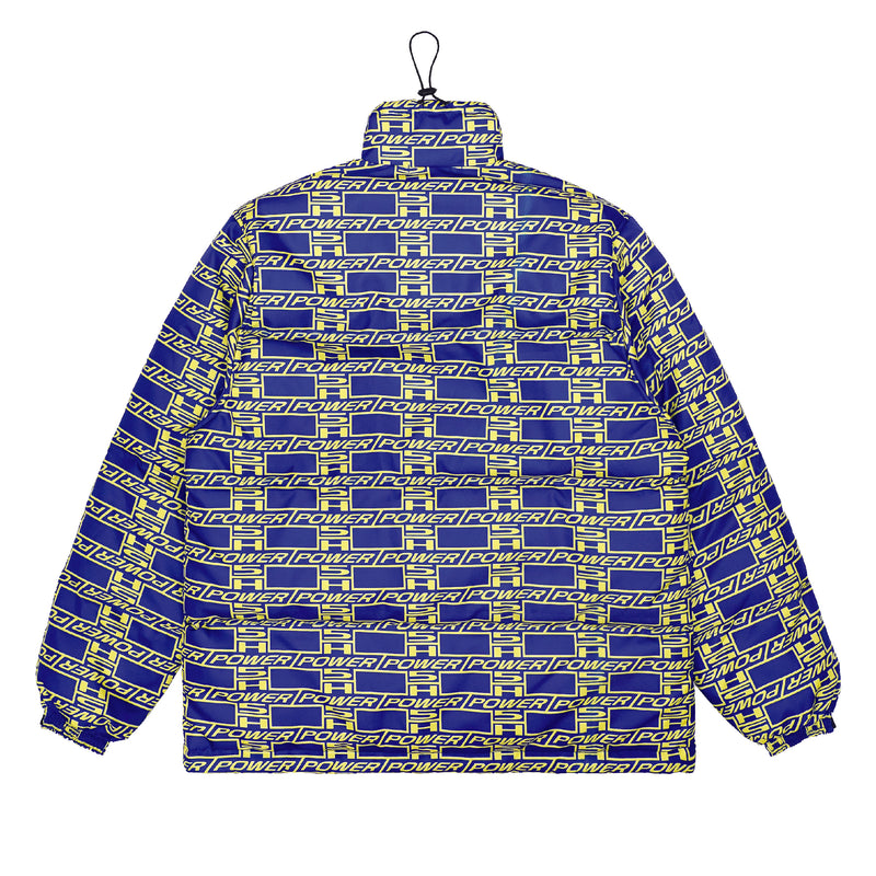 Powers Puffer - Blue Yellow