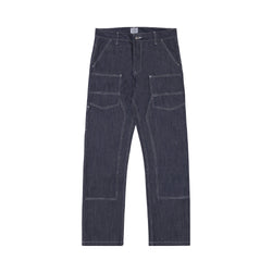 Cacho Carpenter Vertical Slub Denim - Dark Indigo