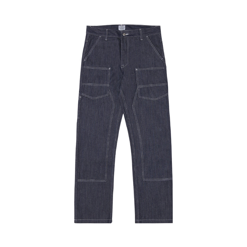 Cacho Carpenter Vertical Slub Denim - Dark Indigo
