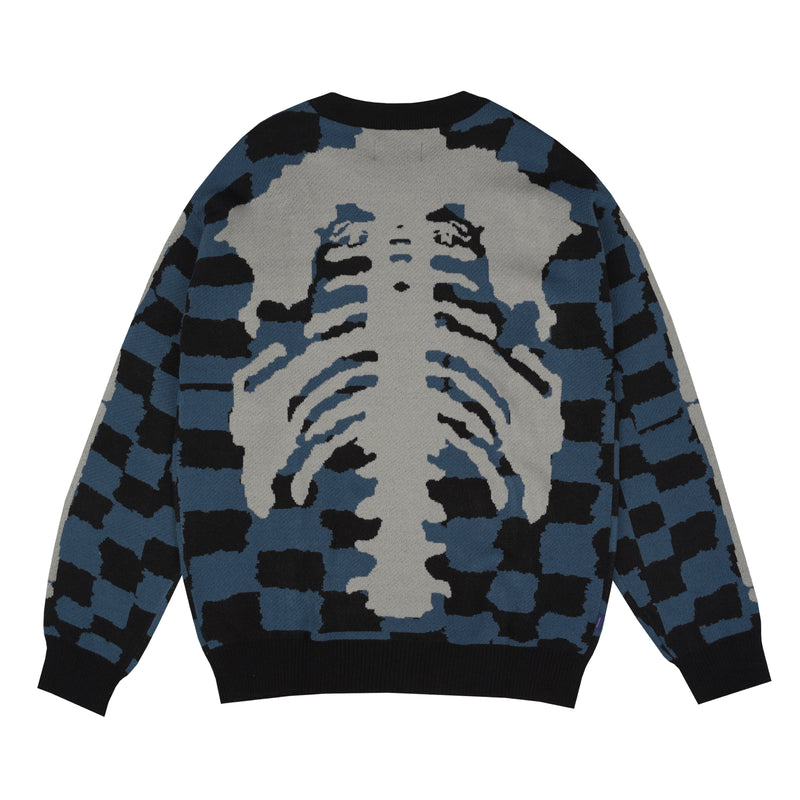 Skeletal Knitwear - Midnight Blue
