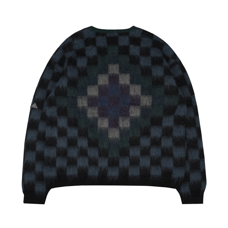 Lhasa Knitwear Cardigan - Blue/Multi