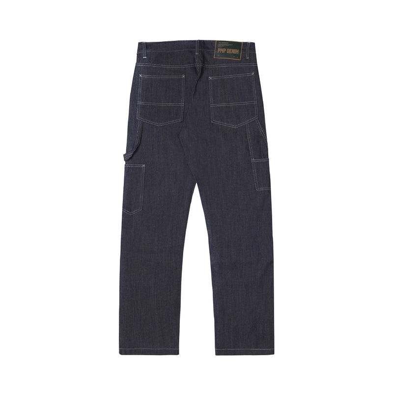 Cacho Carpenter Vertical Slub Denim - Dark Indigo