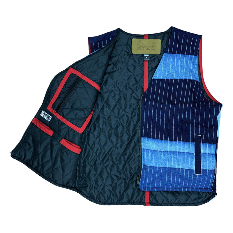 No Waste Stripes - Navy