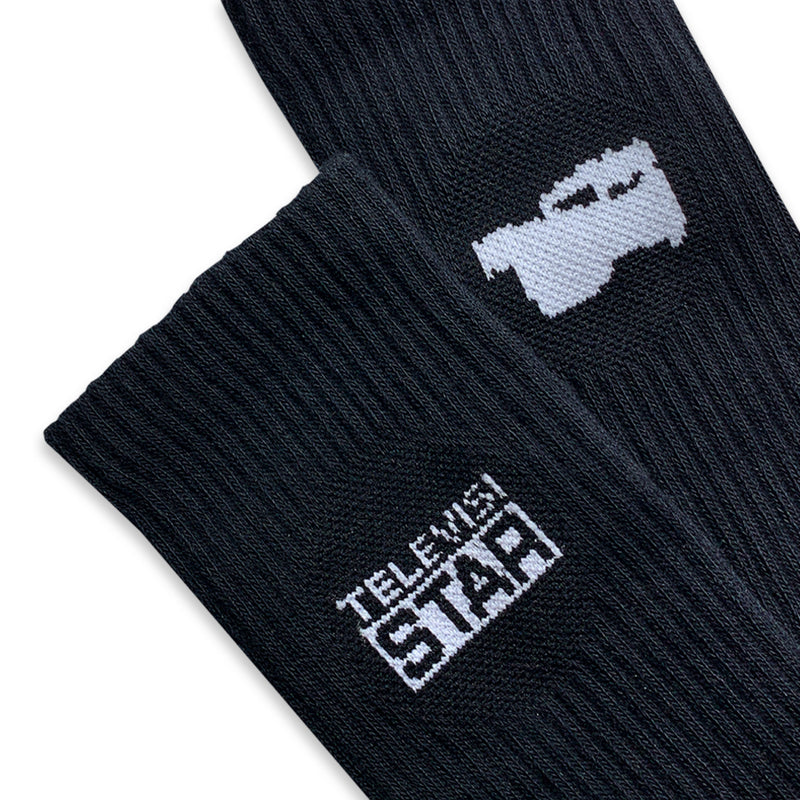 Tvs Socks - Black And White