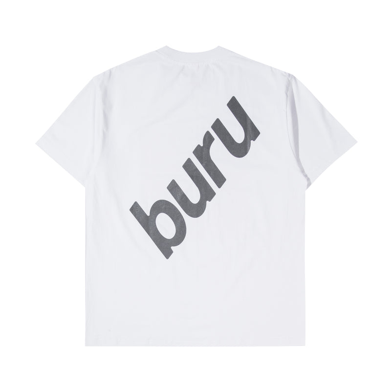 Dog and Logo - White