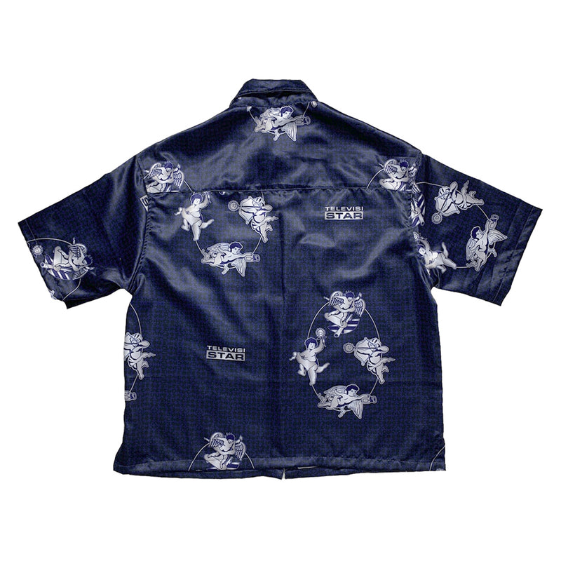 Tvs Button Shirt Cupid Time To Rise - Dark Blue