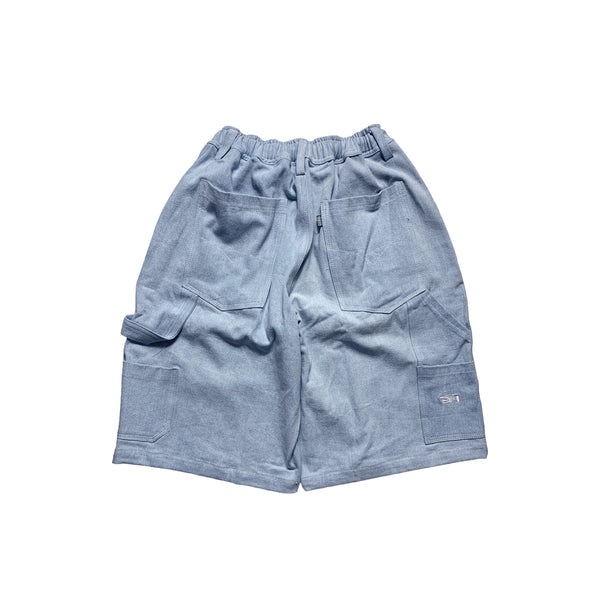 Carpenter Short Vx White - Light Blue