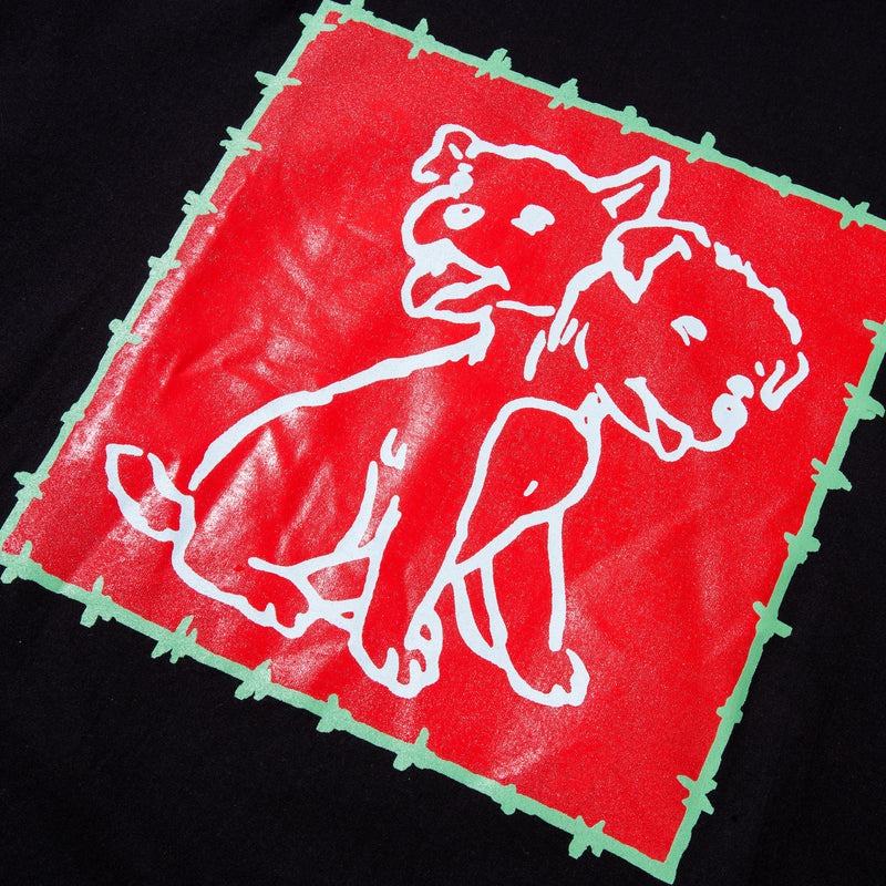 Dog and Logo - Black
