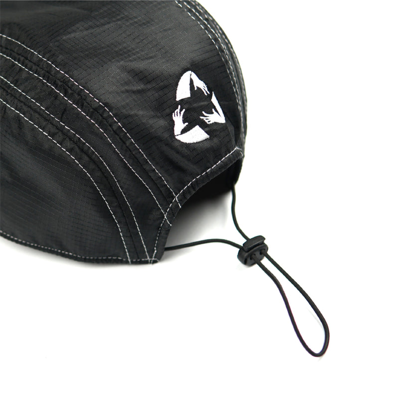 Cycle Of Life 5 Panel Hat - Black