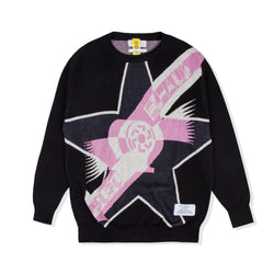 Elhaus X Buru Crewneck Dinamo - Black