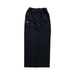Denim Straight Pants 1Vx Gold - Jet Black