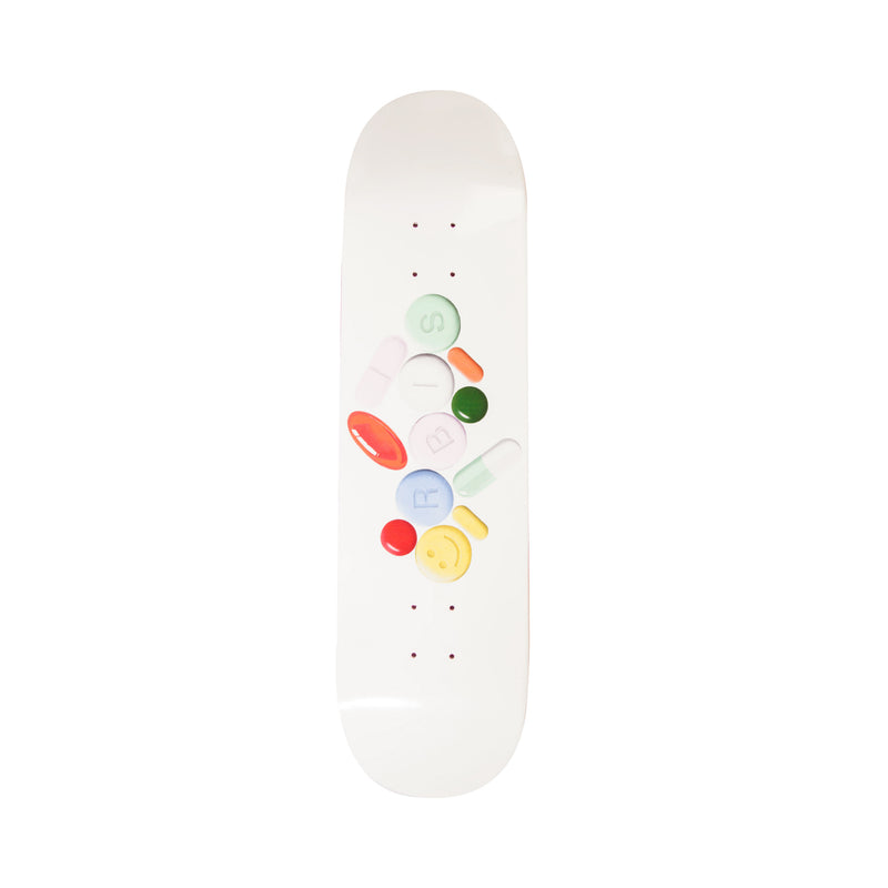 Pills Skate Deck - White