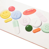 Pills Skate Deck - White