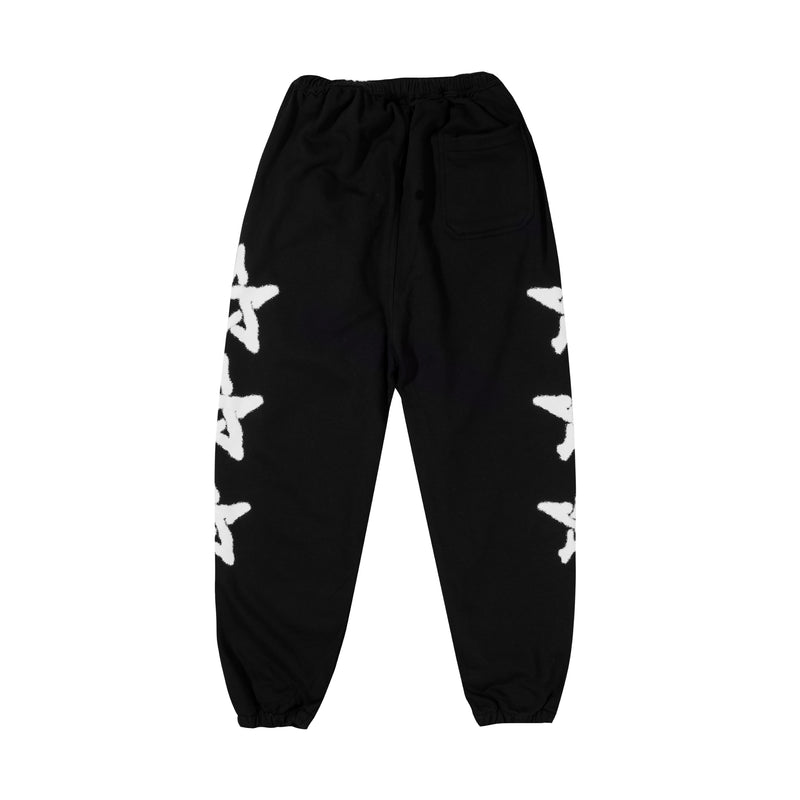 Star Symbol Sweatpants - Black