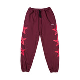 Star Symbol Sweatpants - Red