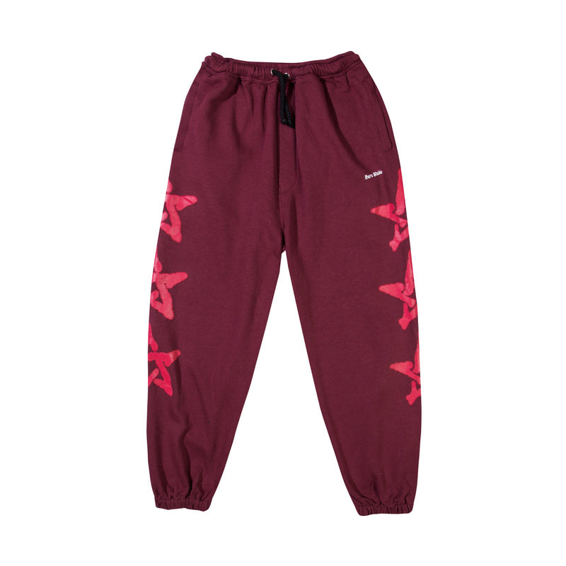 Star Symbol Sweatpants - Red